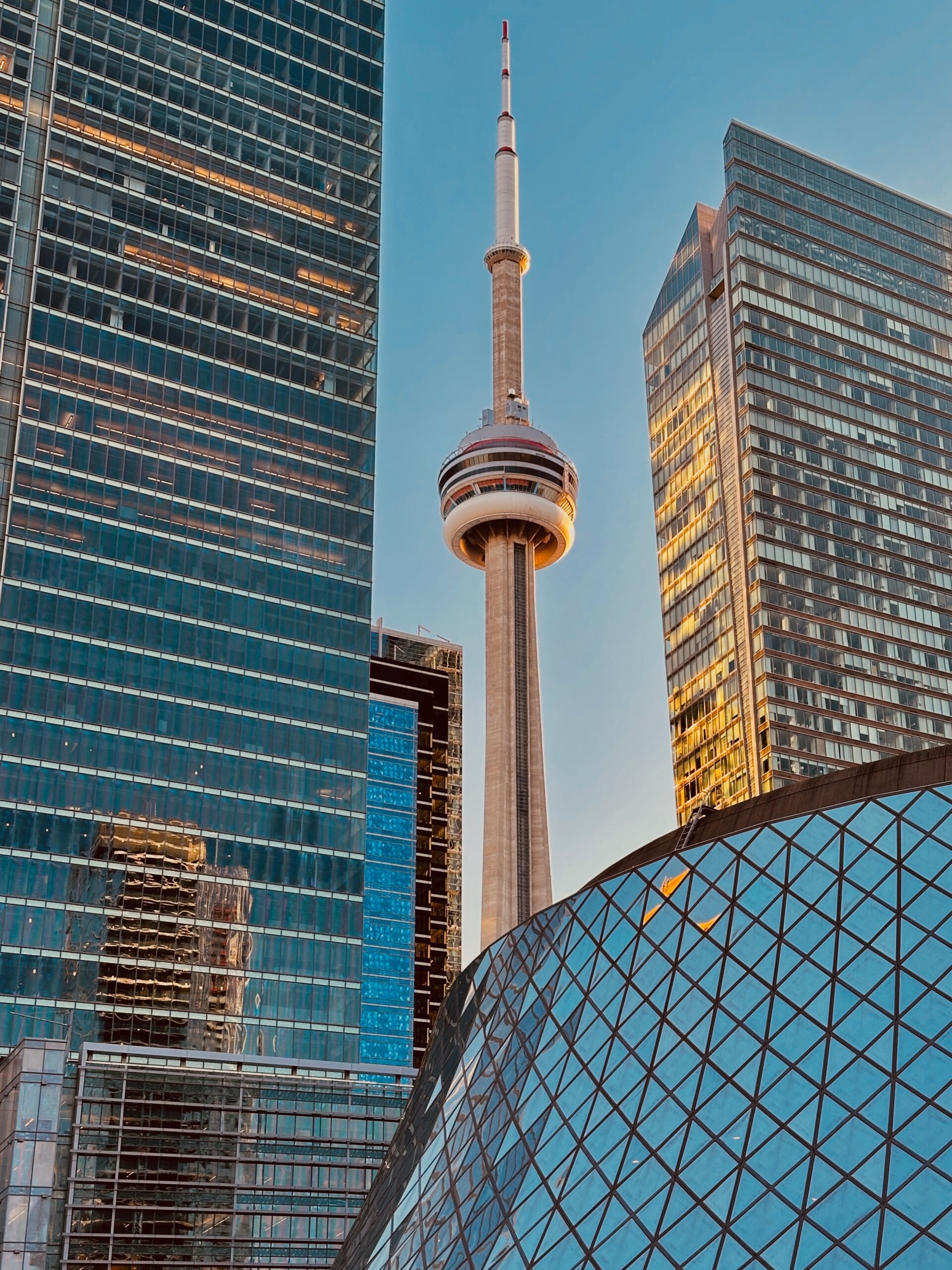Toronto skyline and CN Tower