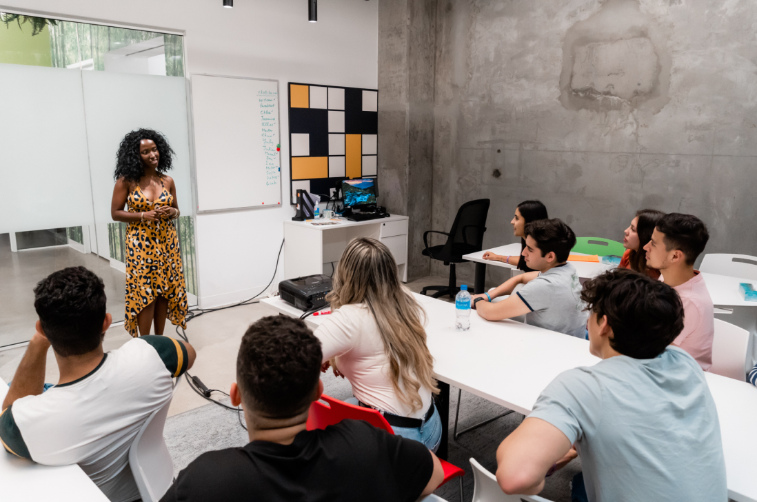 ILAC students attending class