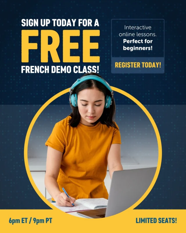 Planning to immigrate to Canada and need French?

Join a free online French demo class at ILAC and see how we can help you reach your language goals. Our classes are designed to support students preparing for life, work or immigration in Canada.

Meet our teachers, connect with other learners, and experience the ILAC difference.

Sign up here: ilac.com/democlasses

#LearnFrench #ILAC #FrenchClasses #ImmigrationCanada #FrenchDemoClass #StudyinCanada