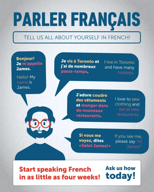🇫🇷 Want to speak French like James?
With KISS French, you can start speaking in as little as 4 weeks, from saying Bonjour to talking about your hobbies, passions, and more! 🗣️✨

✅ Live online classes with certified Canadian teachers
✅ Learn at your level – beginner to advanced
✅ Flexible schedules to fit your life
✅ Great for immigration and career goals

💬 Tell your story in French.
💻 Start now → visit https://ilac.com/kiss-french/