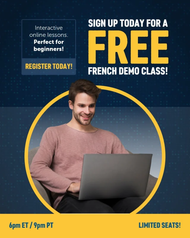 Thinking about immigrating to Canada and need to improve your French?

Join a free online French demo class at ILAC and discover how we can help you achieve your language goals. Whether you're preparing for life, work, or immigration in Canada, our classes are built to support your journey.

Meet our teachers, connect with fellow learners, and get a feel for the ILAC experience.

👉 Sign up here: ilac.com/democlasses

#LearnFrench #ILAC #FrenchClasses #ImmigrationCanada #FrenchDemoClass #StudyinCanada